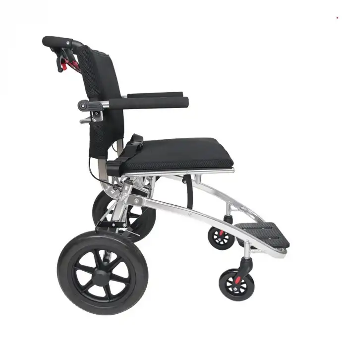 Golfi Alüminyum Tekerlekli Sandalye | Katlanabilir Hafif Transfer Modeli G509