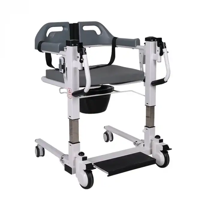 Golfi Elektrikli Klozetli Tekerlekli Sandalye | Ergonomik Konfor ve Pratik Temizlik G570