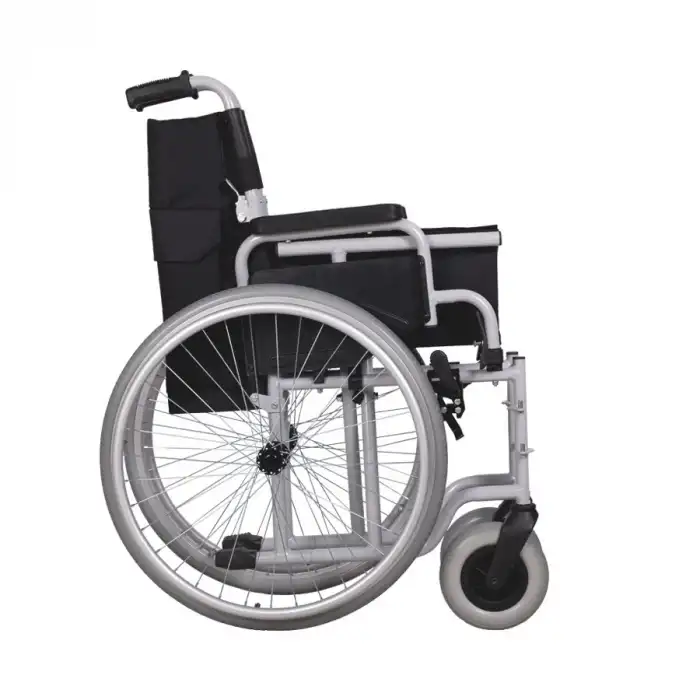 Golfi Standart Manuel Tekerlekli Sandalye | Farklı Oturum Genişliği, PU Tekerlek, Çelik Gövde G130Y