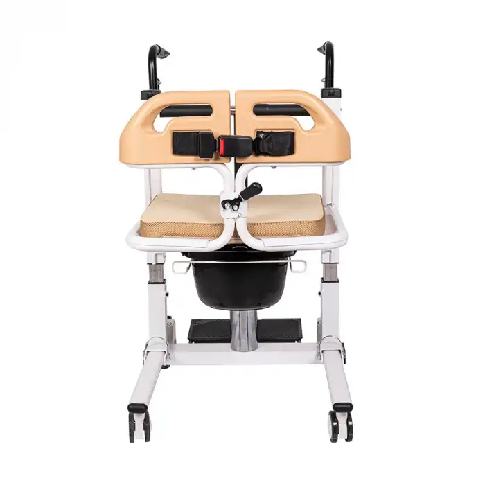 Golfi Hidrolik Klozetli Transfer Sandalyesi | Ergonomik Yükseklik Ayarı ve Konfor G560