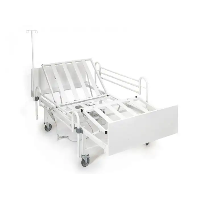 Hareketli Karyola ve Yatak | Kumandalı 2 Motorlu, Özel Ahşap Başlıklı, Alüminyum Korkuluk