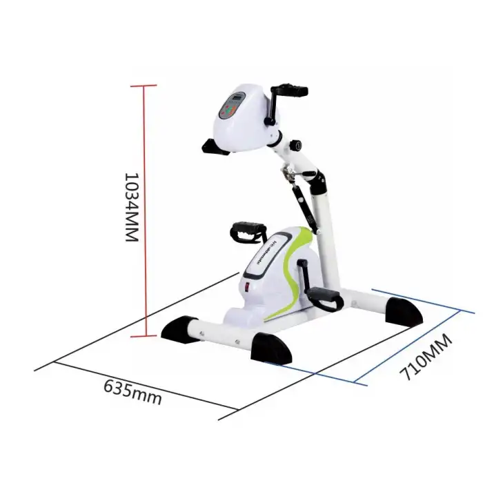 Hem El Hem Ayak Çift Pedallı Elektrikli Egzersiz Bisikleti | Çift Yönlü Rehabilitasyon MAXİ0146
