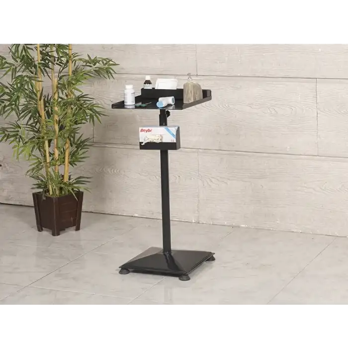 Mega Çalışma İstasyonu Ve Setup Sehpası Siyah | Yüksekliği Ayarlanabilir Metal Gövde Yapı 4076