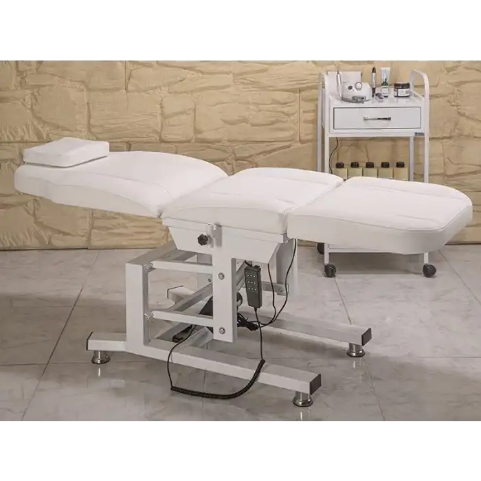 Moda 3 Motorlu Elektrikli Koltuk Beyaz | Yükseklik Hareketli, Kumandalı 2501