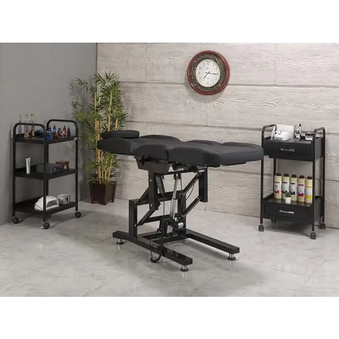 Moda 3 Motorlu Elektrikli Koltuk Siyah | Yükseklik Hareketli, Kumandalı 2502