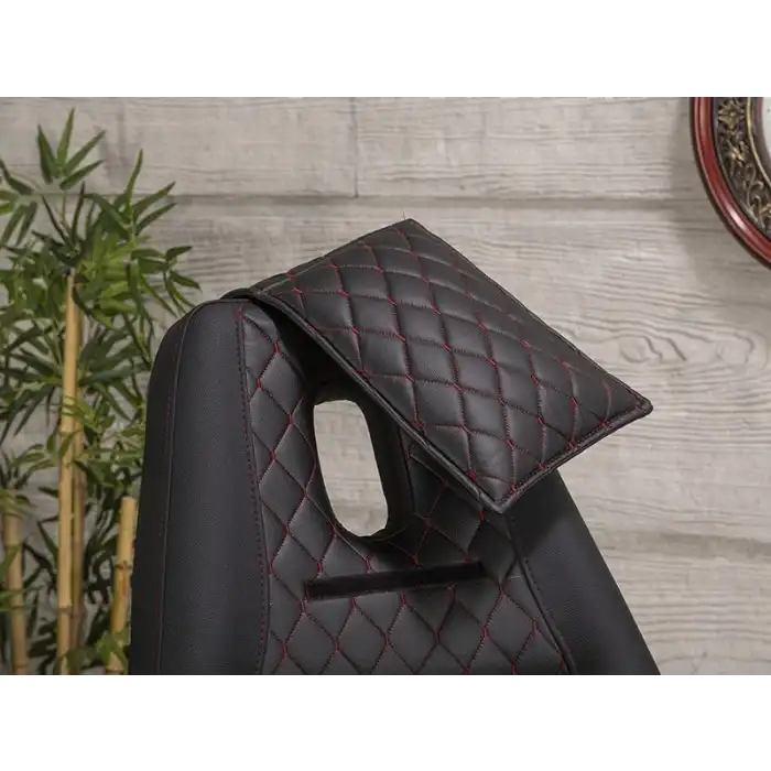 Montana Sırt ve Ayak Kısmı Hareketli Bakım Koltuğu Siyah | Vinlex Döşemeli Ergonomik 2305