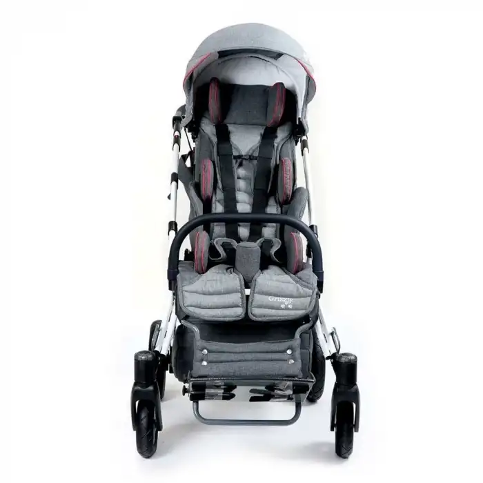 Mywam Grizzly Engelli Çocuk Puseti | Çift Yönlü Montaj, Yatar Sırtlık, Tam Destekli Sistemli 45 kg Taşıma Kapasiteli