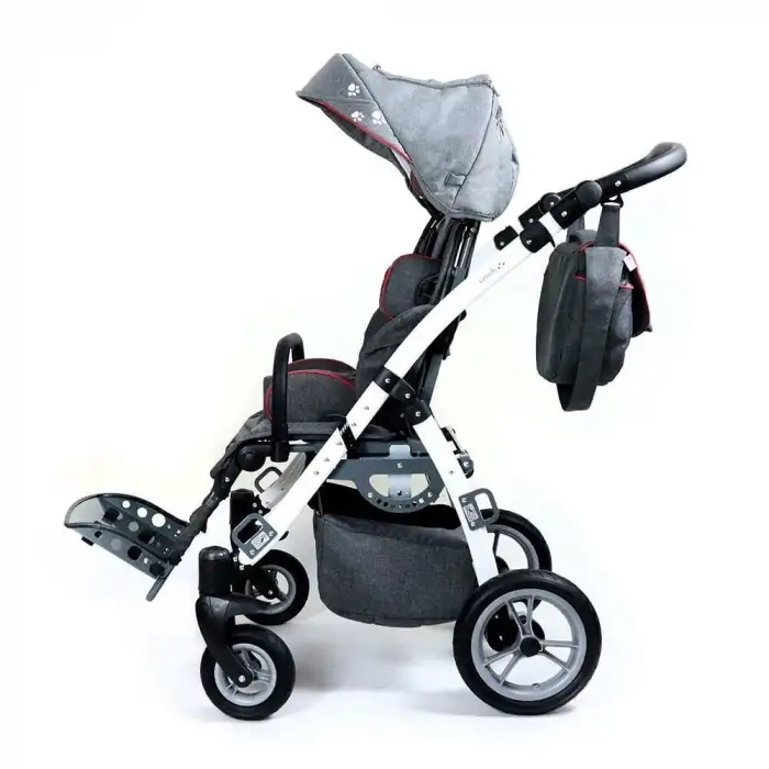 Mywam Grizzly Engelli Çocuk Puseti | Çift Yönlü Montaj, Yatar Sırtlık, Tam Destekli Sistemli 45 kg Taşıma Kapasiteli