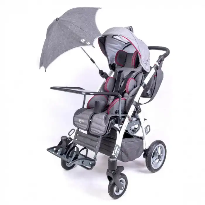 Mywam Grizzly Engelli Çocuk Puseti Full Aksesuarlı | Yatar Sırtlık, Çift Yönlü Montaj, 45 kg Taşıma Kapasiteli