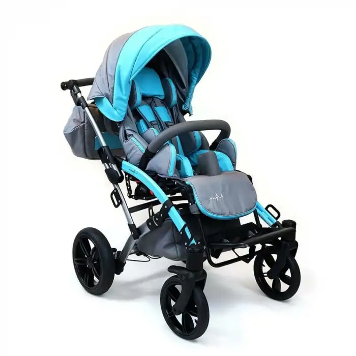 Mywam Mewa Engelli Çocuk Puseti | Ayarlanabilir Oturum ve Sırtlık, Koltuk Küçültmeli, Katlanabilir Çift Parçalı Tasarım Puseti