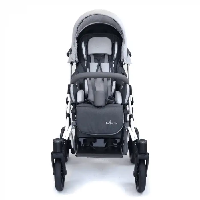 Mywam Mewa Engelli Çocuk Puseti | Ayarlanabilir Oturum ve Sırtlık, Koltuk Küçültmeli, Katlanabilir Çift Parçalı Tasarım Puseti