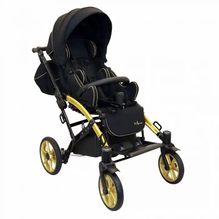 Mywam Mewa Engelli Çocuk Puseti | Ayarlanabilir Oturum ve Sırtlık, Koltuk Küçültmeli, Katlanabilir Çift Parçalı Tasarım Puseti