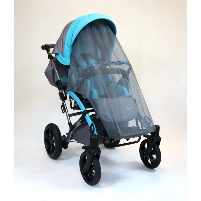 Mywam Mewa Full Aksesuarlı Engelli Çocuk Puseti | 8 Parça Donanım, Ayarlanabilir Koltuk ve Sırtlık, Katlanabilir Çift Parçalı Puseti