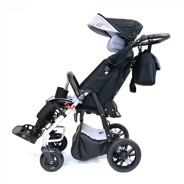 Mywam Yeti Engelli Çocuk Puseti | Katlanabilir Şase, Ayarlanabilir Derinlik ve Sırtlık, 80 Kg Taşıma Kapasiteli