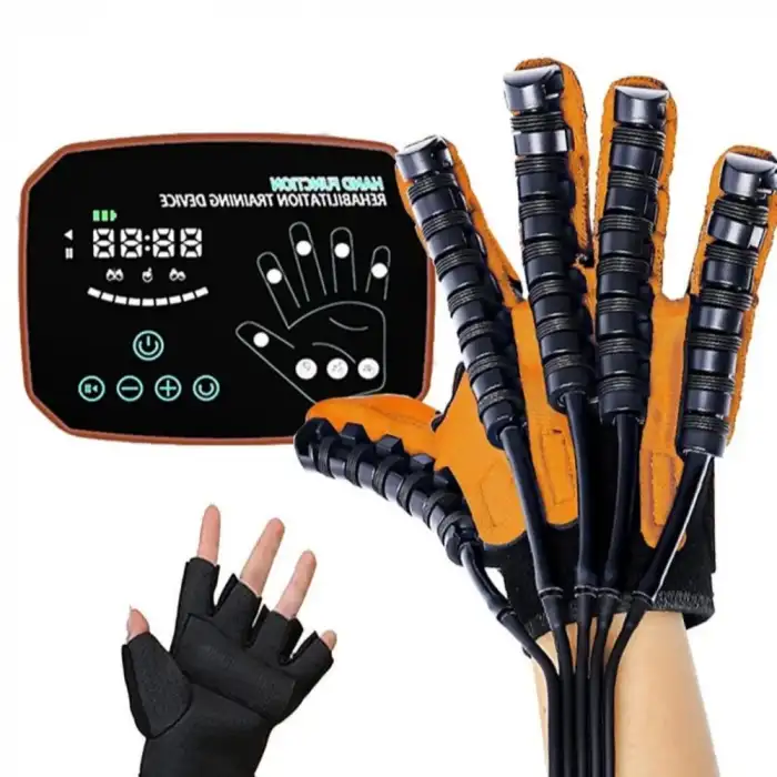 Robotik El Rehabilitasyon Cihazı | Otomatik Çapraz Parmak Egzersizi ile Felç ve Travma Sonrası Hızlı İyileşme Desteği C12 (Tek El)