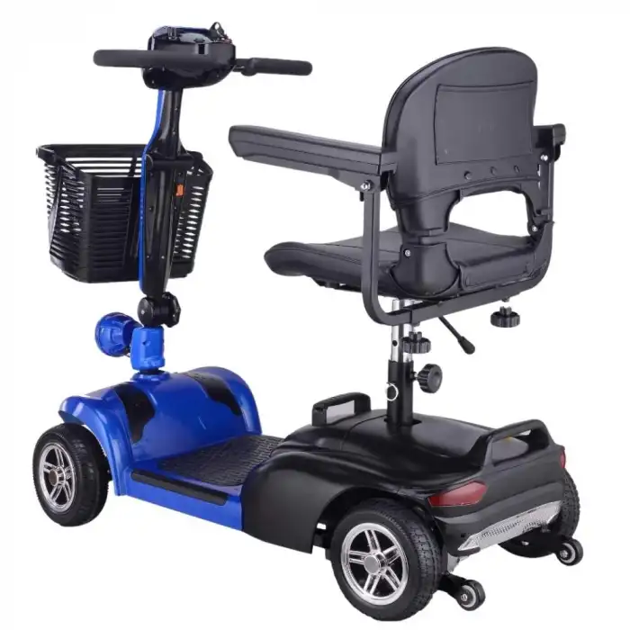 Poylin Akülü Tekerlekli Sandalye Engelli Aracı | Kompakt Yapı, Güçlü Motor ve Yüksek Manevra P410