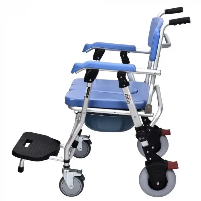 Poylin Alüminyum Banyo Tuvalet Sandalyesi | Ergonomik ve Dayanıklı Tasarım P611