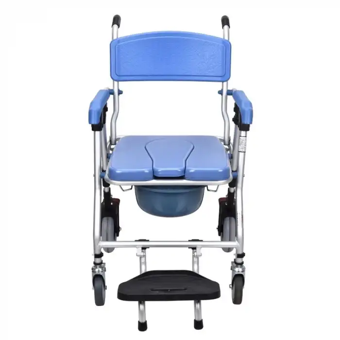 Poylin Alüminyum Banyo Tuvalet Sandalyesi | Ergonomik ve Dayanıklı Tasarım P611