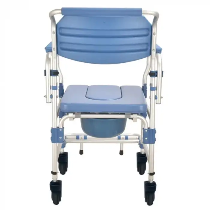 Poylin Alüminyum Banyo Tuvalet Sandalyesi | Hafif ve Dayanıklı Tasarım P610