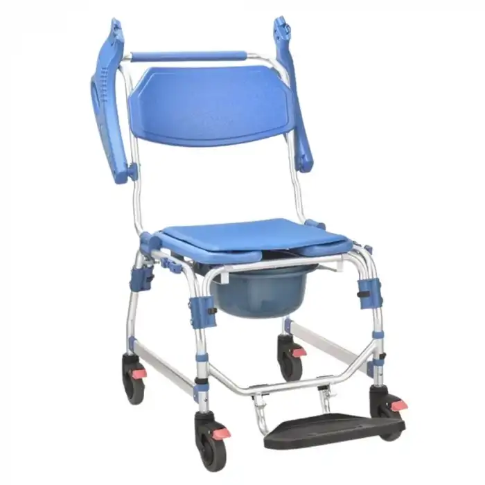 Poylin Alüminyum Banyo Tuvalet Sandalyesi | Hafif ve Taşınabilir Destek Çözümü P612