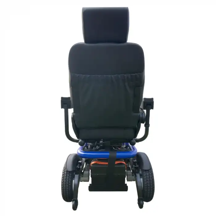 Poylin Arazi Tip Tekerlekli Sandalye | Kaptan Koltuklu, Süspansiyonlu, 360° Döner Oturum P265