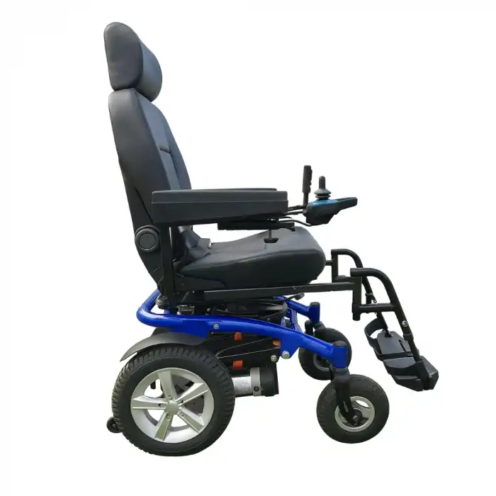 Poylin Arazi Tip Tekerlekli Sandalye | Kaptan Koltuklu, Süspansiyonlu, 360° Döner Oturum P265