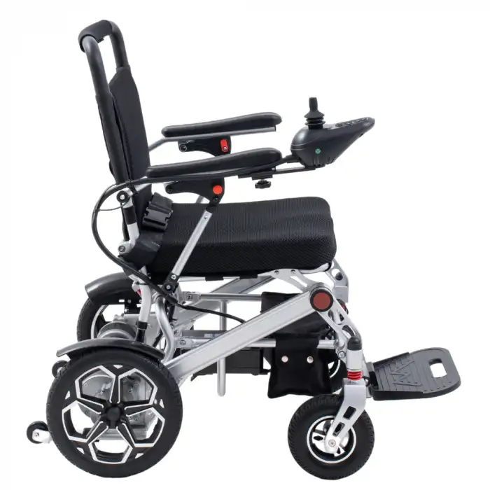 Poylin Hafif Akülü Tekerlekli Sandalye | Katlanabilir, Lityum Bataryalı ve Yüksek Menzilli P199