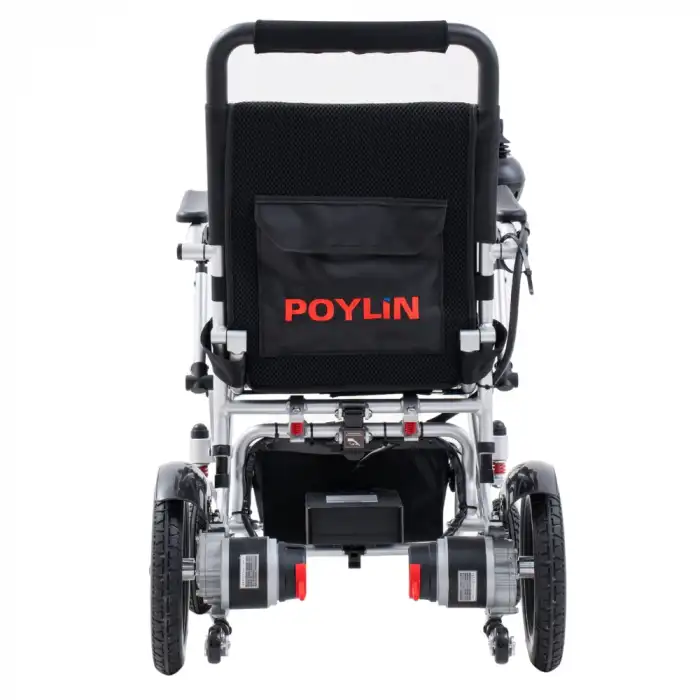 Poylin Hafif Akülü Tekerlekli Sandalye | Katlanabilir, Lityum Bataryalı ve Yüksek Menzilli P199