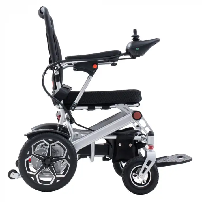 Poylin Hafif Akülü Tekerlekli Sandalye | Katlanabilir, Lityum Bataryalı ve Yüksek Menzilli P199