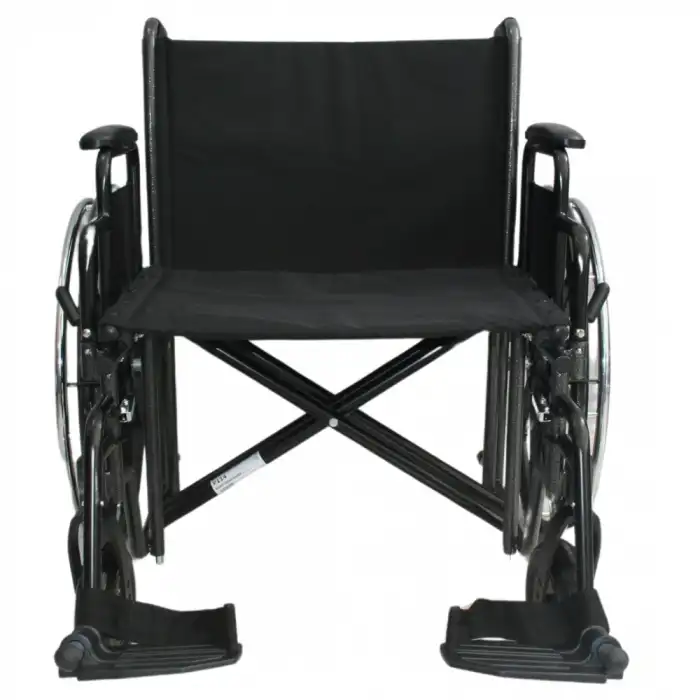 Poylin XXL Bariatrik Tekerlekli Sandalye | Katlanabilir Çift Pistonlu Şase, 250 kg Taşıma Kapasiteli, Antibakteriyel Döşemeli P114-XXL