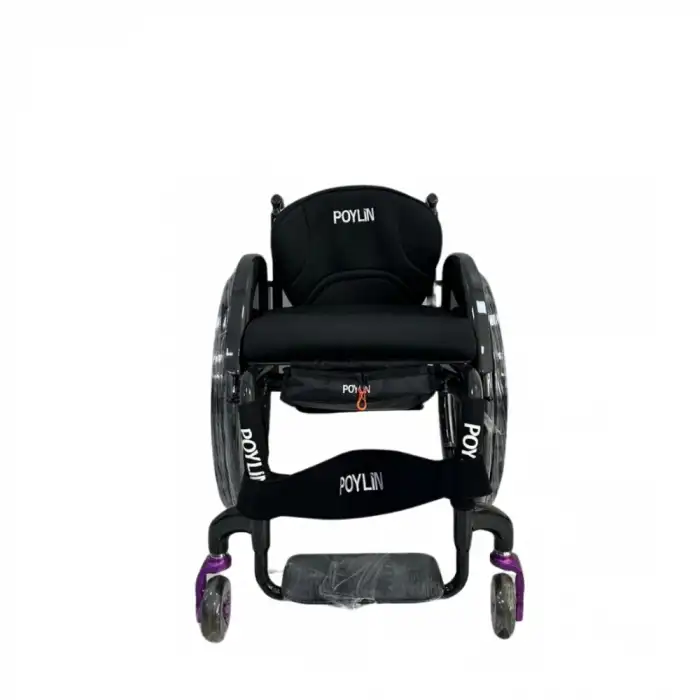 Poylin Aktif Tekerlekli Sandalye Karbon Fiber | Kişiye Özel Ultra Hafif Tasarım, Dolgu Tekerlekli P152