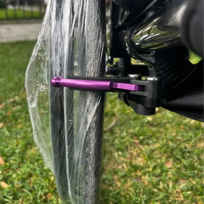 Poylin Aktif Tekerlekli Sandalye Titanyum | Kişiye Özel Süper Hafif Tasarım, Dolgu Tekerlekli P153