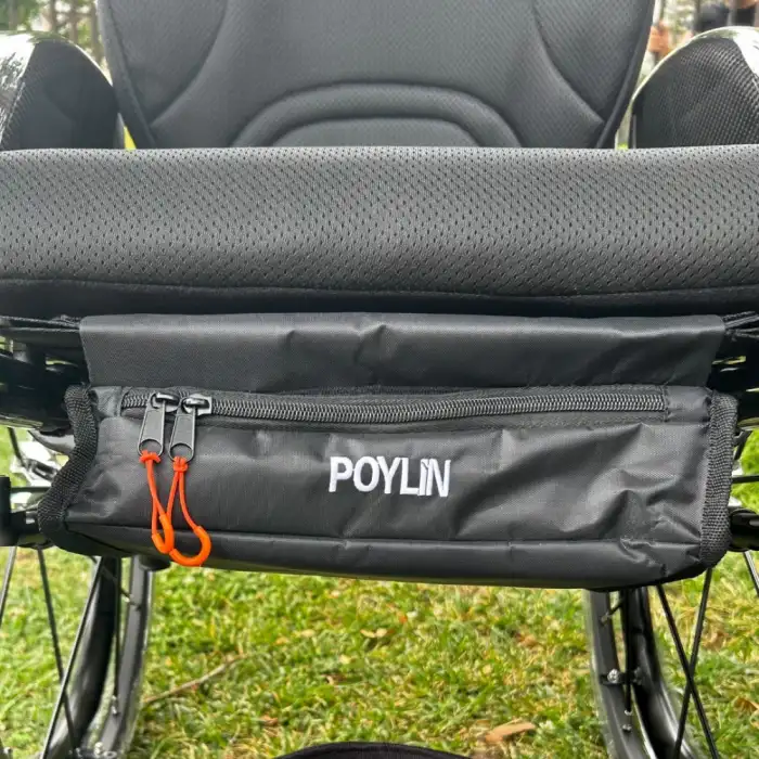 Poylin Aktif Tekerlekli Sandalye Titanyum | Kişiye Özel Süper Hafif Tasarım, Dolgu Tekerlekli P153