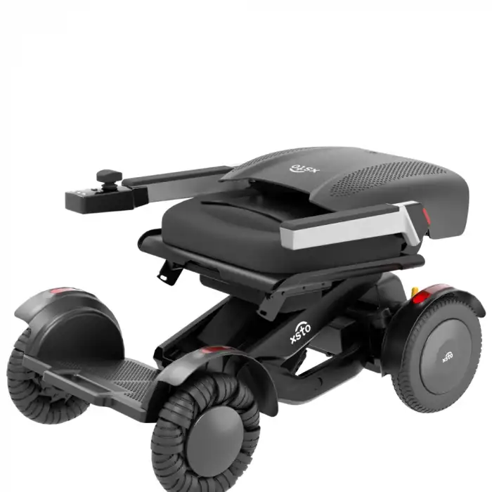 Poylin Akıllı Tekerlekli Sandalye | Eğim Dengelemeli, Koltuk Yüksekliği Ayarlanabilir, Katlanabilir Tasarım P213 XSTO M4