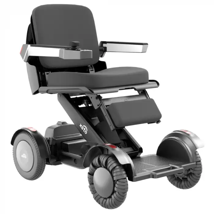 Poylin Akıllı Tekerlekli Sandalye | Eğim Dengelemeli, Koltuk Yüksekliği Ayarlanabilir, Katlanabilir Tasarım P213 XSTO M4