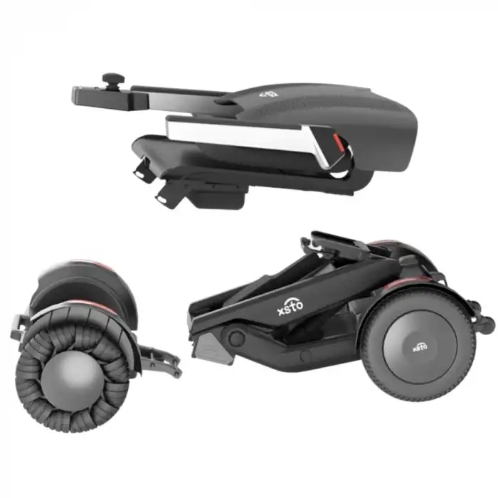 Poylin Akıllı Tekerlekli Sandalye | Eğim Dengelemeli, Koltuk Yüksekliği Ayarlanabilir, Katlanabilir Tasarım P213 XSTO M4