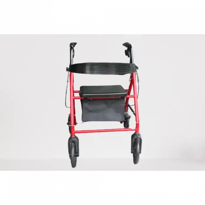 Poylin YERLİ Ekonomik Rollatör | Katlanabilir Yapı, Oturma Alanı, Taşıma Sepetli P580Y