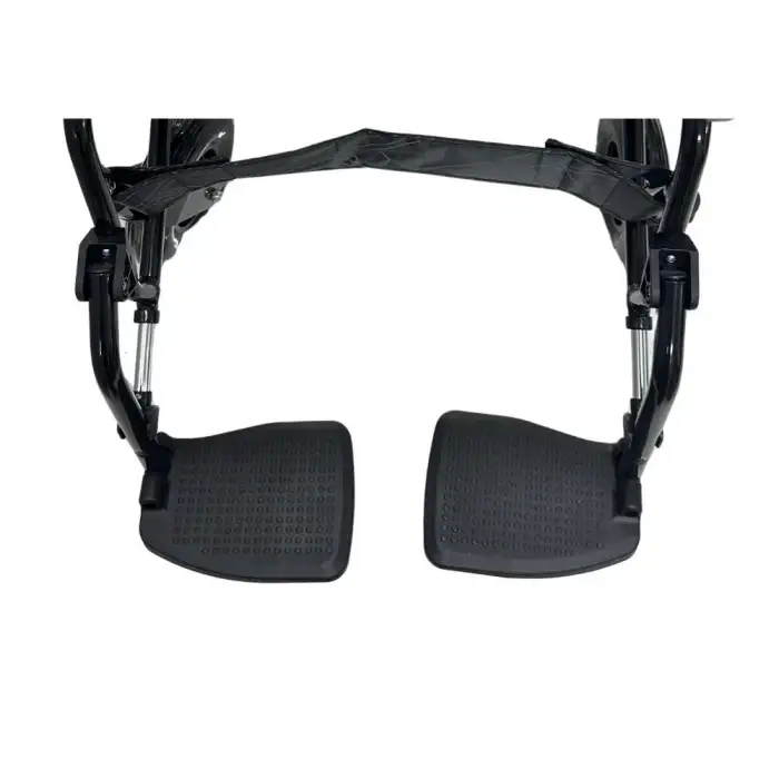 Poylin Tekerlekli Refakatçi Tekerlekli Sandalye | Katlanabilir Alüminyum Şase, Refakatçi Frenli, Hafif ve Portatif P807K