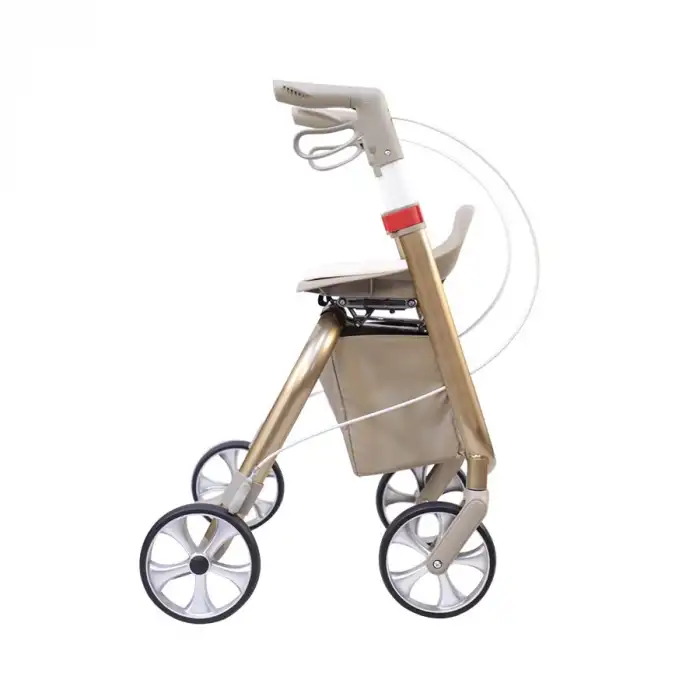Loco Alüminyum Lüks Rollatör | Geniş Yapısı, Sağlam Gövdesi ve Yüksek Konfor Sunan Katlanabilir Yürüme Yardımcısı PR-897