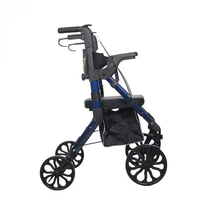 Loco Wheelator Alüminyum Rollator | Katlanabilir Yapısı, Güvenli Fren Sistemi ve Yüksek Taşıma Kapasitesiyle Konforlu Mobilite Desteği PR-898