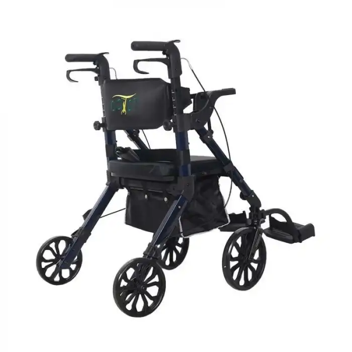 Loco Wheelator Alüminyum Rollator | Katlanabilir Yapısı, Güvenli Fren Sistemi ve Yüksek Taşıma Kapasitesiyle Konforlu Mobilite Desteği PR-898