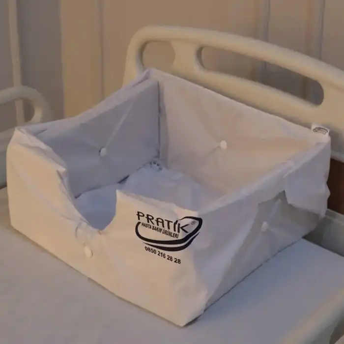 Pratik Baş Yıkama Havuzu | Yatağa Bağımlı Hastalar İçin Su Geçirmez ve Baş Destekli