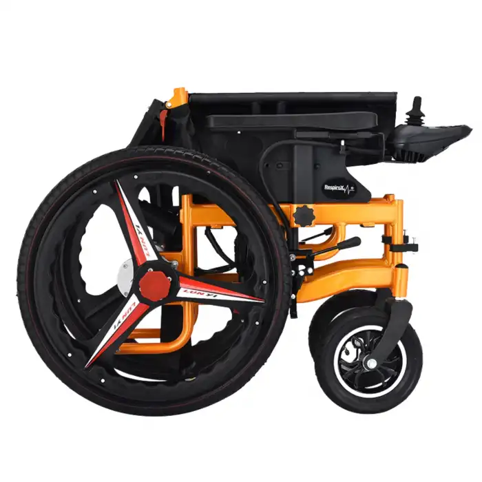 Respirox Akülü Tekerlekli Sandalye | 24 Arka Tekerlekli, Katlanabilir, Hafif Model BC-EA8009