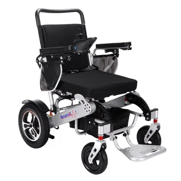 Respirox Otomatik Katlanır Akülü Tekerlekli Sandalye | Uzaktan Kumandalı,EABS Fren Sistemli BC-EA9000