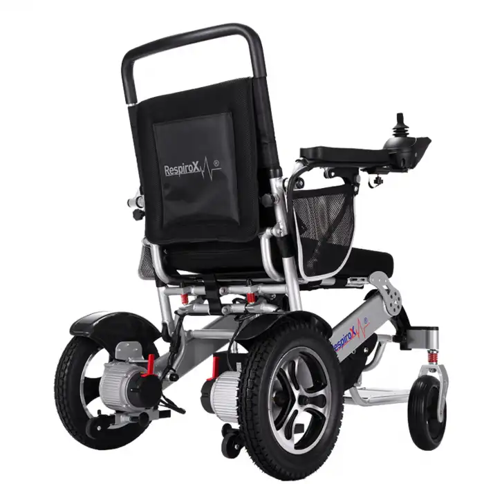 Respirox Otomatik Katlanır Akülü Tekerlekli Sandalye | Uzaktan Kumandalı,EABS Fren Sistemli BC-EA9000