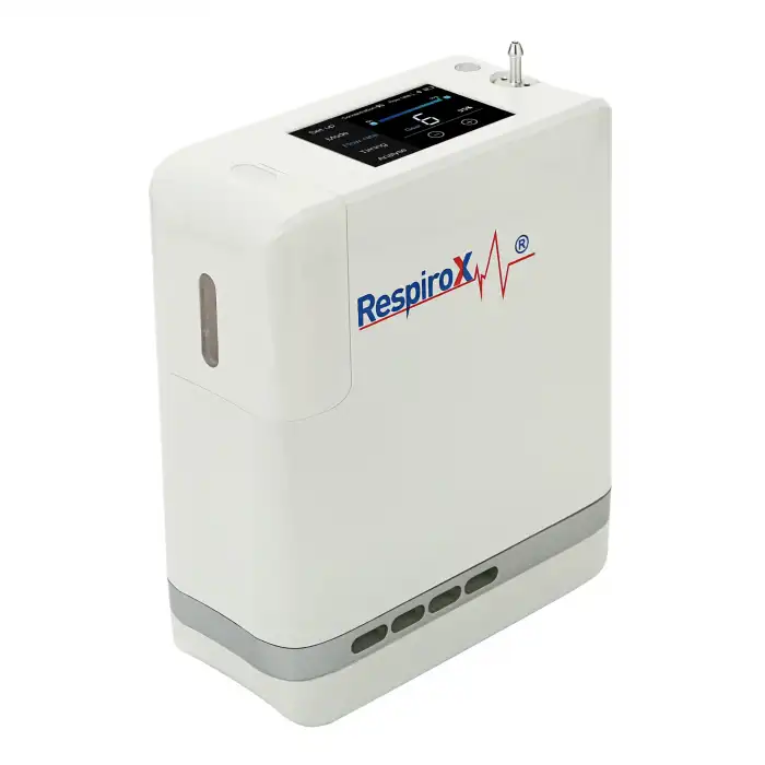 Respirox Taşınabilir Oksijen Konsantratörü | Tetiklemeli Modlu,Dokunmatik ve Çift Bataryalı JLO-190i