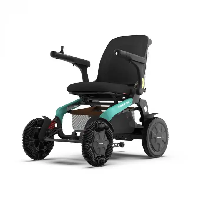 Robooter Akülü Tekerlekli Sandalye | Gelişmiş 10 km/h Hız, Ergonomik Yapı ve 23 km Menzilli Konforlu Kullanım E60 PRO A