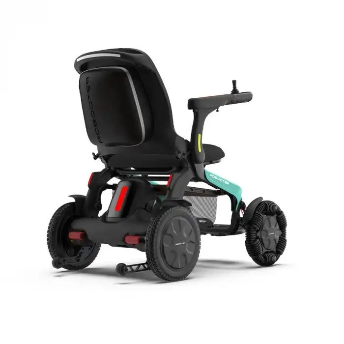 Robooter Akülü Tekerlekli Sandalye | Gelişmiş 10 km/h Hız, Ergonomik Yapı ve 23 km Menzilli Konforlu Kullanım E60 PRO A