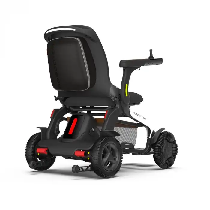 Robooter Akülü Tekerlekli Sandalye | Katlanabilir Yapı, Hafif Tasarım ve 23 km Menzilli Ergonomik Mobilite Desteği E60A