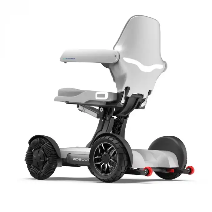 Robooter Akülü Tekerlekli Sandalye | Ergonomik Tasarım, Hafif Alüminyum Gövde ve 35 km Menzilli Mobilite Desteği X40